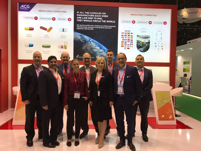 The ACG team at Vitafoods