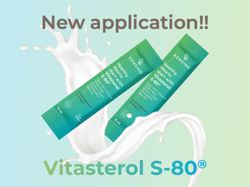 Discover new applications for Vitasterol S-80 in gummy and liquid sachets to lower Cholesterol naturally