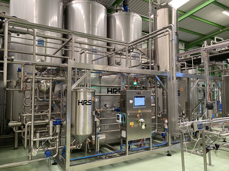 The new HRS DSI Series uses direct steam injection to increase the speed of sterilising products such as oat milk