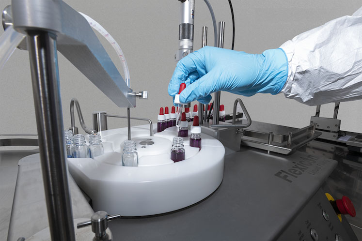 Flexicon’s integrated solution for Müggenburg Pharma's filling line increases capacity for high-value product