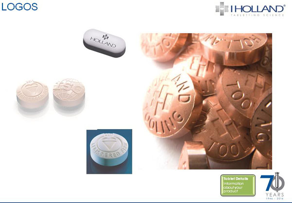 Figure 4: Logos and embossing