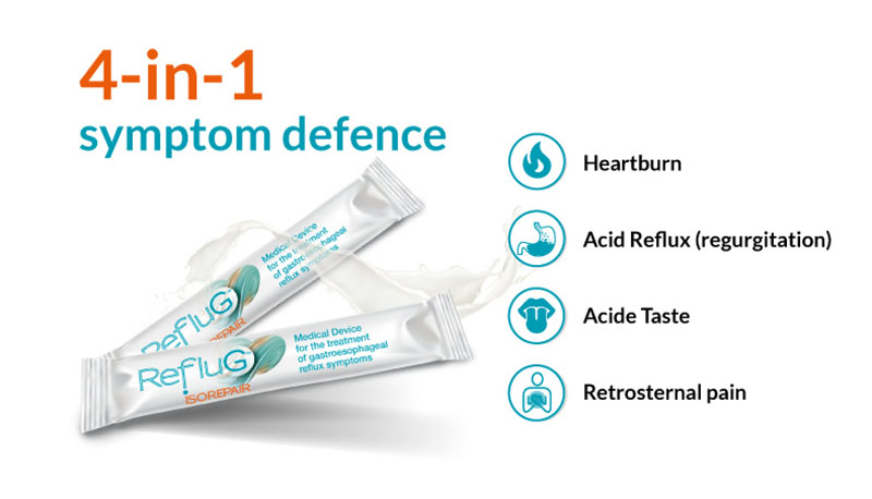 Keep GERD symptoms at bay with RefluG Isorepair