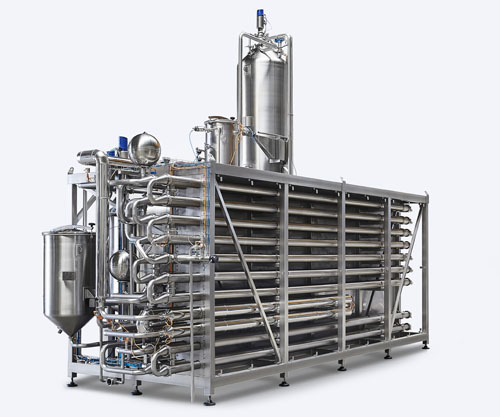 Multiple roles for heat exchangers in coconut processing