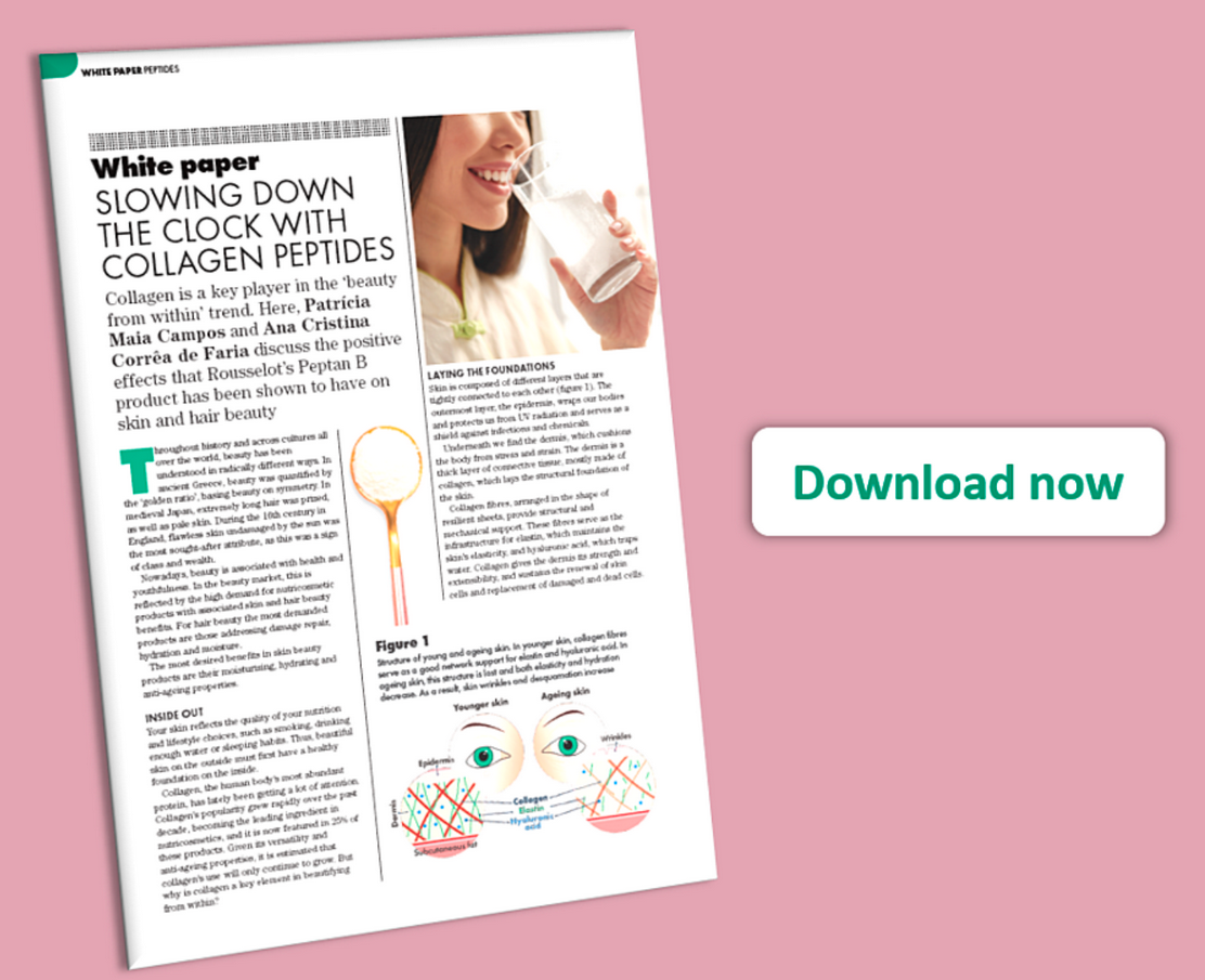 Slowing down the clock with Peptan Collagen Peptides