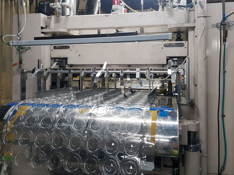 Static control solution for blister packaging lines