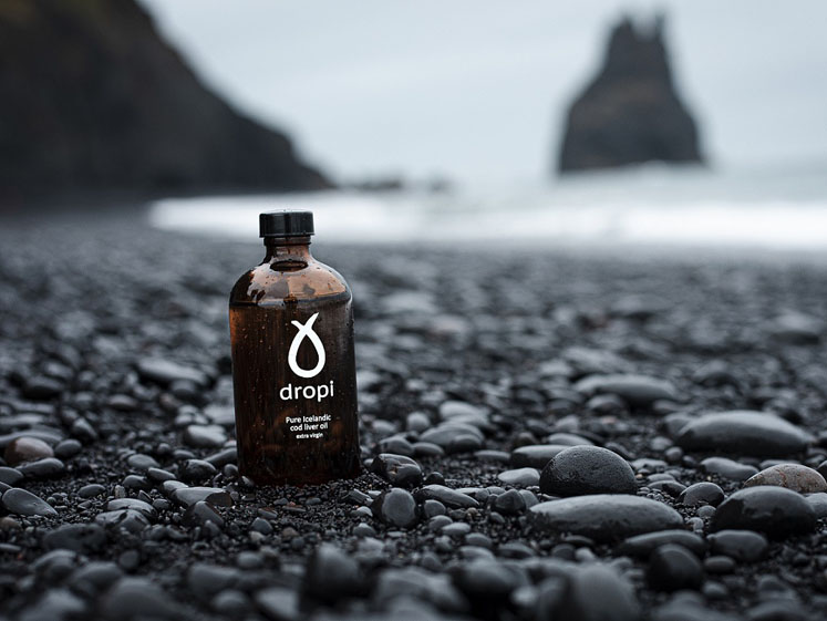 Viking tonic cod liver oil swims out of the dark ages